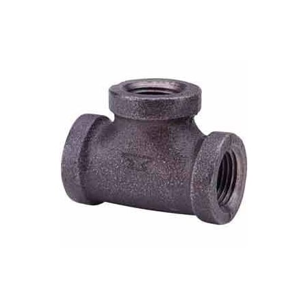 1/2 In. Black Malleable Tee 150 PSI Lead Free